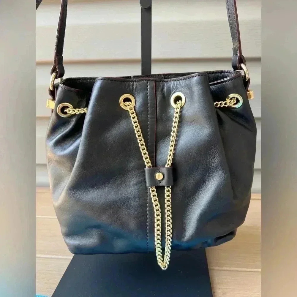 Antonio Milani Genius Leather Crossbody Bag